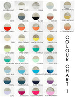 Colour Chart for Grey Concrete Cabinet Knobs, Half Painted Concrete Cabinet Knobs, Dipped Drawer Pulls, Many Colours