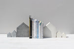 XL Concrete House Bookend | 20cm Concrete House Ornament