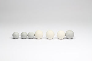 Concrete Round Sphere Cabinet Knob Natural in 4 sizes