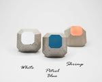 Concrete Cabinet Knob in a shape of a Truncated Pyramid / Frustum. Variety of colours