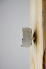 Green Copper Patina Effect Concrete Round Cabinet Knob | Green Cabinet Knob