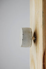 Copper & White Marble Concrete Cabinet Knob | Drawer Pull | Cabinet Knobs | Concrete Knobs | Knobs | Scandi Style | Concrete Handles