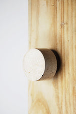 Concrete Round Cabinet Knob Fully Painted. Two colour design. Choose from various colours