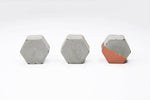 Hexagon Knobs | Concrete Knobs | Bouton de Meuble | Hexagon Knob | Hexagonal Knobs | Honeycomb Knobs | Concrete Drawer Pull | Cabinet Knobs