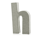 3 inch Lowercase Concrete Letter / Ampersand / Hash / At Symbol