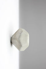 Geometric Cabinet Knob from Concrete | modern