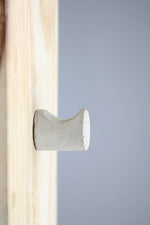 Concrete Cabinet Pull | Notched Pull | Cabinet Knobs | Concrete Knobs | Knobs | Outdoor Knob | Scandi Style| Concrete Handles | Cement Knobs