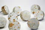 Quail Egg Effect Concrete Cabinet Knob | Gold, Copper & more