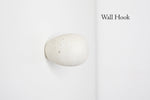 Large Ovoid Concrete Wall Hook