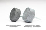 Black Concrete Wall Hook | Terrazzo Style Coat Hook