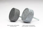 Black Concrete Wall Hook | Terrazzo Style Coat Hook