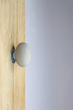 Oval Cabinet Knob | Concrete Cabinet Knob | Drawer Pull | Dresser Knob | Small Cabinet Knob | Scandi | Modern Cabinet Knob | Ovoid Pull