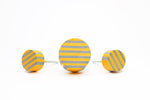 Striped Cabinet Knob | Stripey Cabinet Knob | Concrete Cabinet Knobs | Concrete Knobs | Knobs | Concrete Drawer Knobs | Concrete Handles