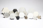3 sizes | Hexagon Concrete Cabinet Knob | Hexagon Drawer Pull | Hexagon Cabinet Knobs | Concrete Knobs | Hex Knobs | Scandi Style