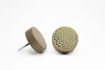25mm Small | Crackle Effect Cabinet Knob | Turtle Shell Effect Cabinet Knob | Snake Skin Effect Cabinet Knob | Drawer Pull | Cabinet Knobs