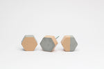 Hexagon Knobs | Concrete Knobs | Bouton de Meuble | Hexagon Knob | Hexagonal Knobs | Honeycomb Knobs | Concrete Drawer Pull | Cabinet Knobs