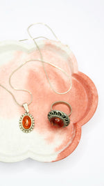 Terracotta Flower Decorative Tray | Concrete Tray | Trinket Tray | Trinket Dish | Candle Tray | Key Tray | Jewellery Dish | Marble| Catchall