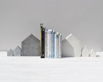 Small Concrete House Bookend | Paperweight | Ornament