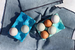Concrete Egg Holder | Duck Egg Blue Kitchen Décor