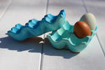 Concrete Egg Holder | Duck Egg Blue Kitchen Décor