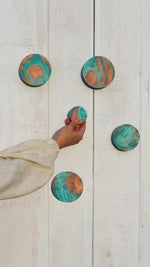 XL Round Cabinet Knob from Concrete | many colours & finishes