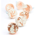 Copper Foil Cabinet Knob from Concrete | Imitation Copper Leaf