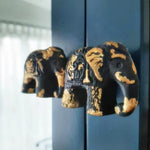 Indian Elephant Cabinet Knob | Oriental, Eclectic & Bohemian