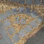 Large Concrete Number | 10cm House Number