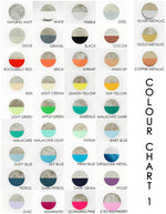 Concrete Round Cabinet Knob in Standard 40mm with painted Front or Sides in variety of colours