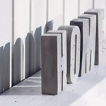 OFFER 4 Large concrete letters. 11.5cm HOME or LOVE or your own