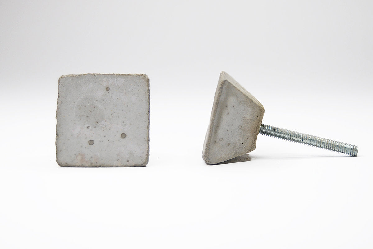 Wall Hook - Concrete Truncated Pyramid. Natural Grey or a variety of colours